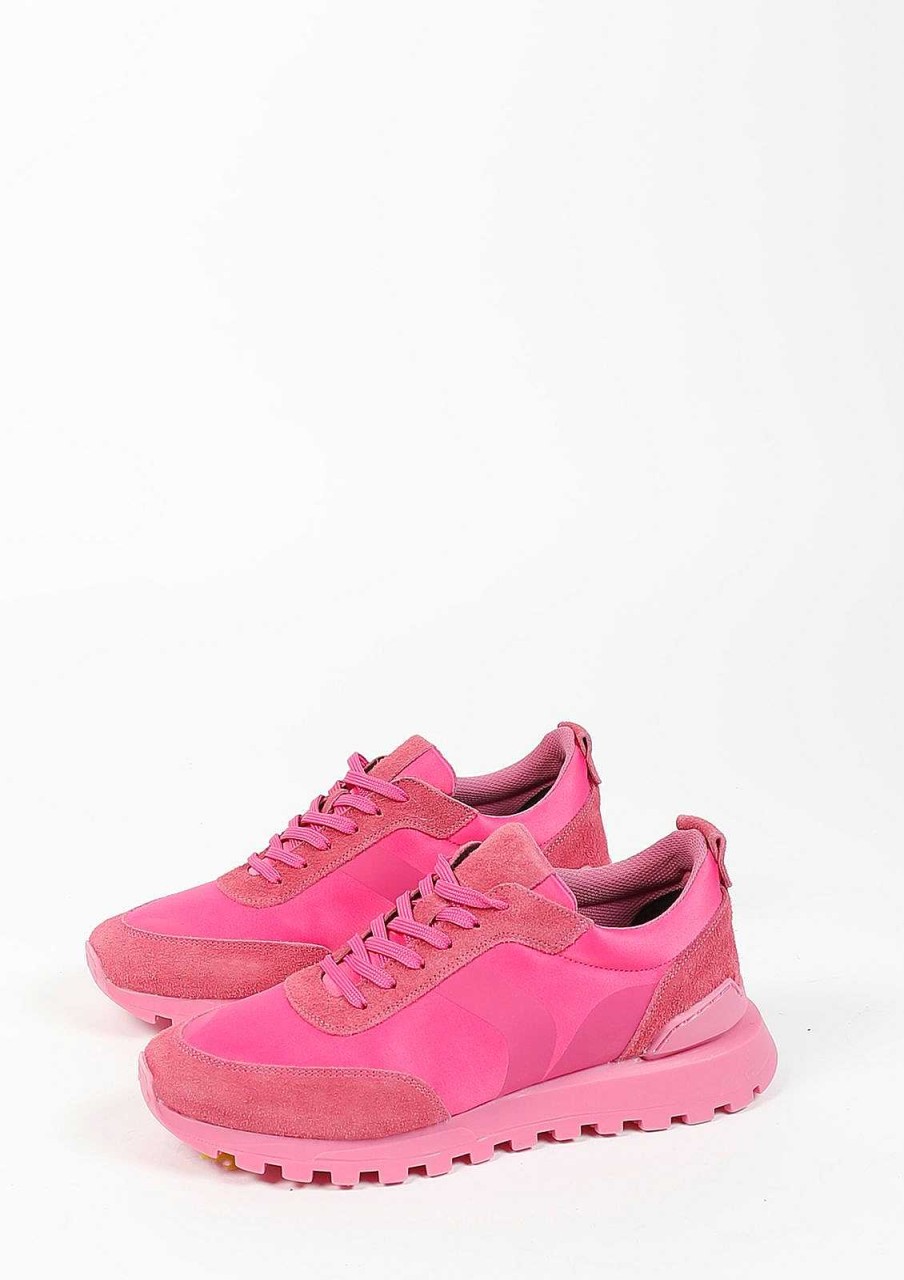 Sacha Suede Sneakers - Pink