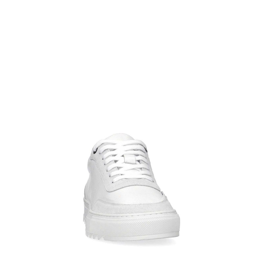 Sacha Sneakers With Suede Details - White