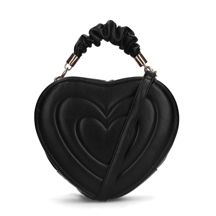 Sacha Sacha X Tessa Van Montfoort Heart Shaped Bag - Black