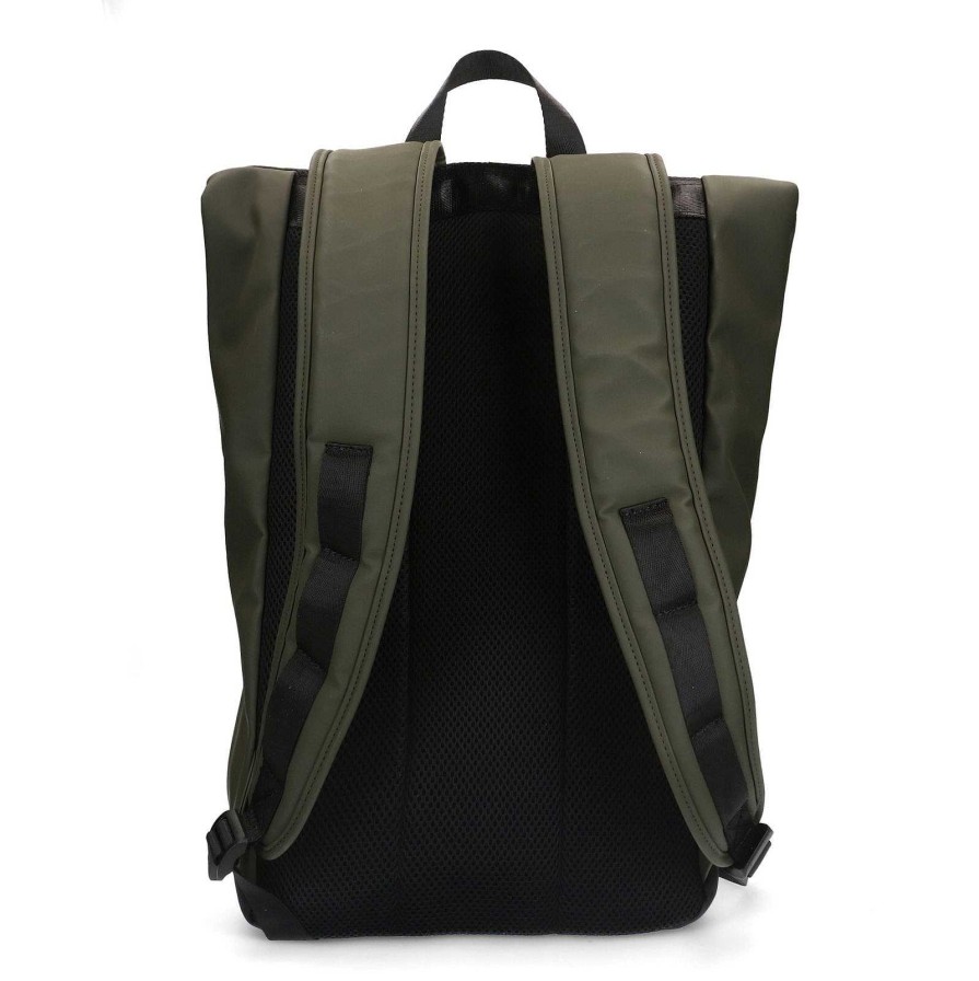 Sacha Backpack With Details - Dark Green