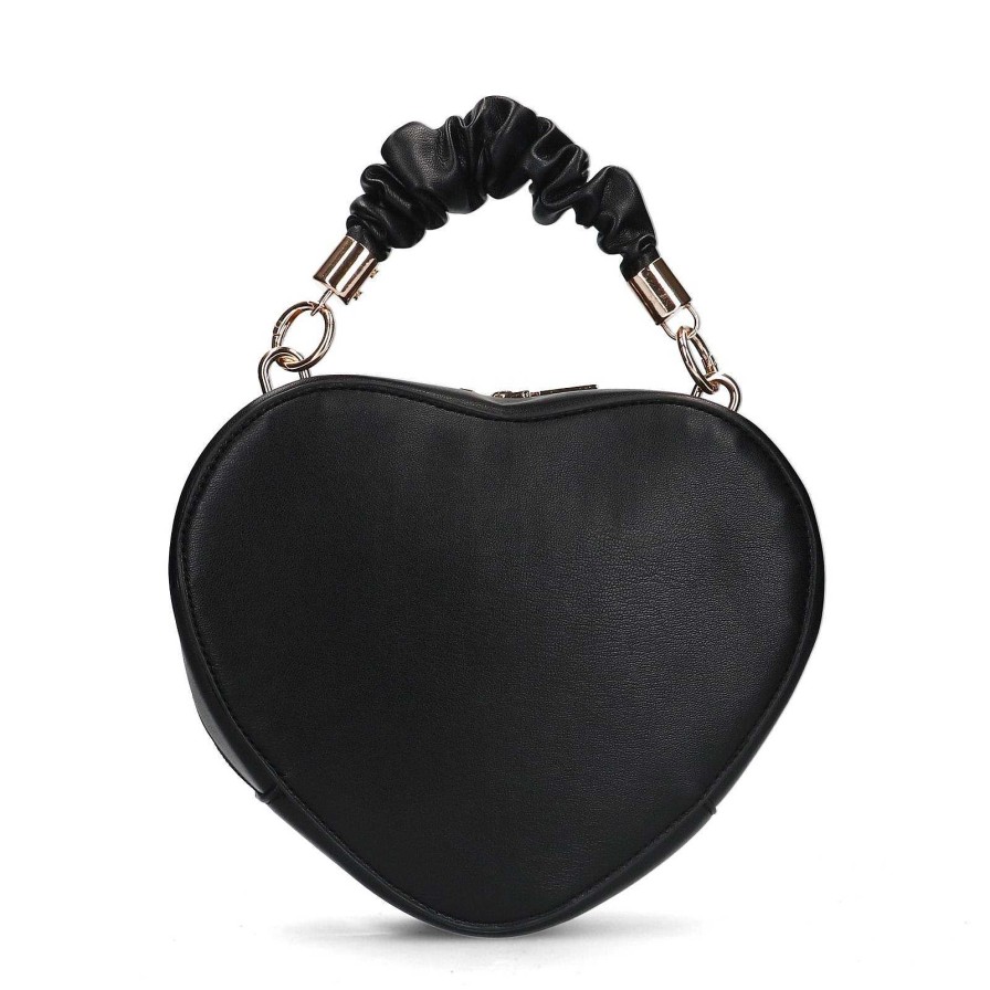 Sacha Sacha X Tessa Van Montfoort Heart Shaped Bag - Black