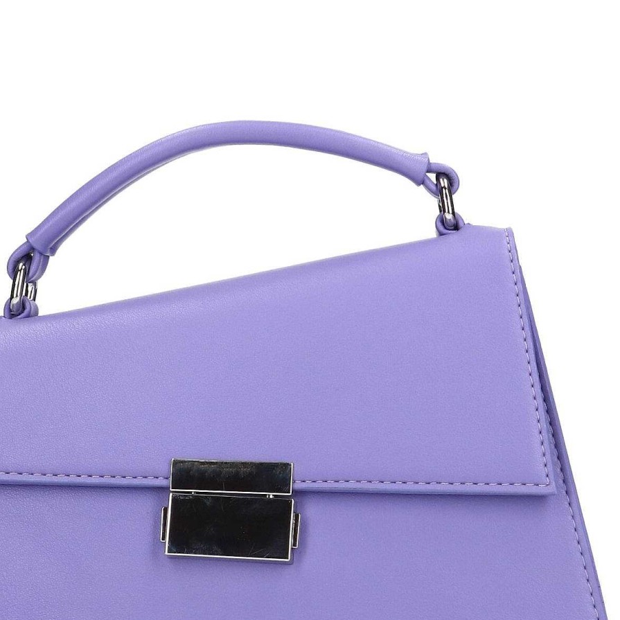 Sacha Handbag With Details - Purple