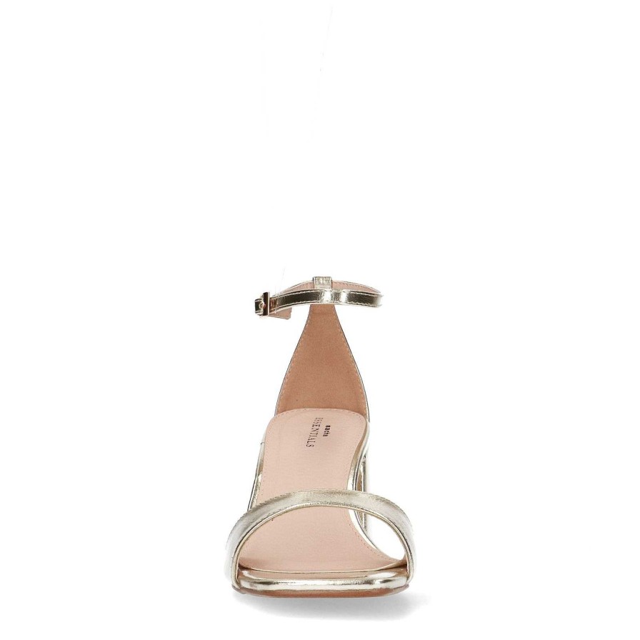 Sacha Heeled Sandals - Gold