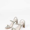 Sacha Straight Heel Mules - Green