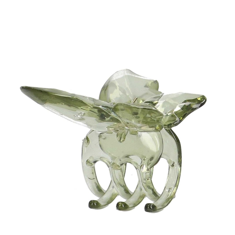 Sacha Butterfly Hair Clip - Green