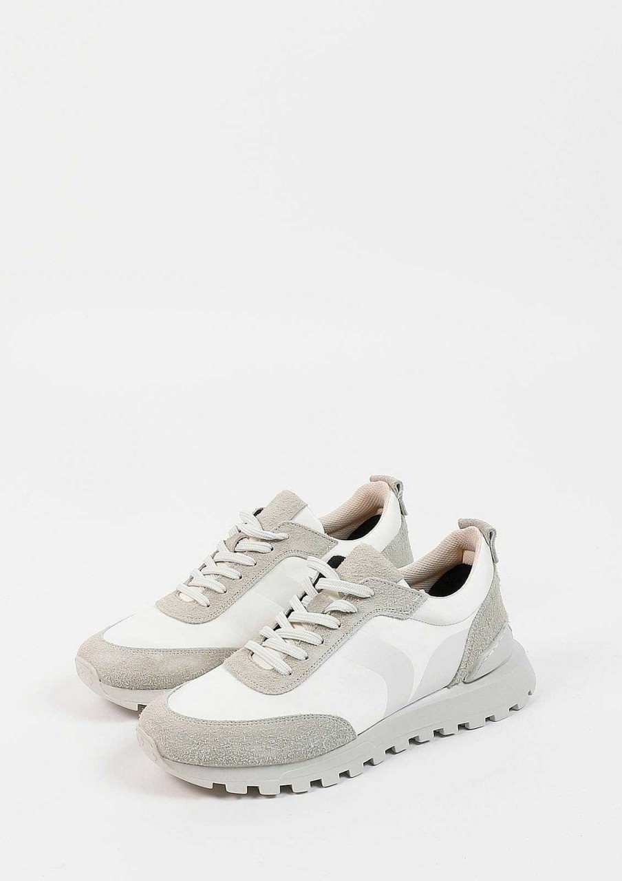 Sacha Suede Sneakers - Off White