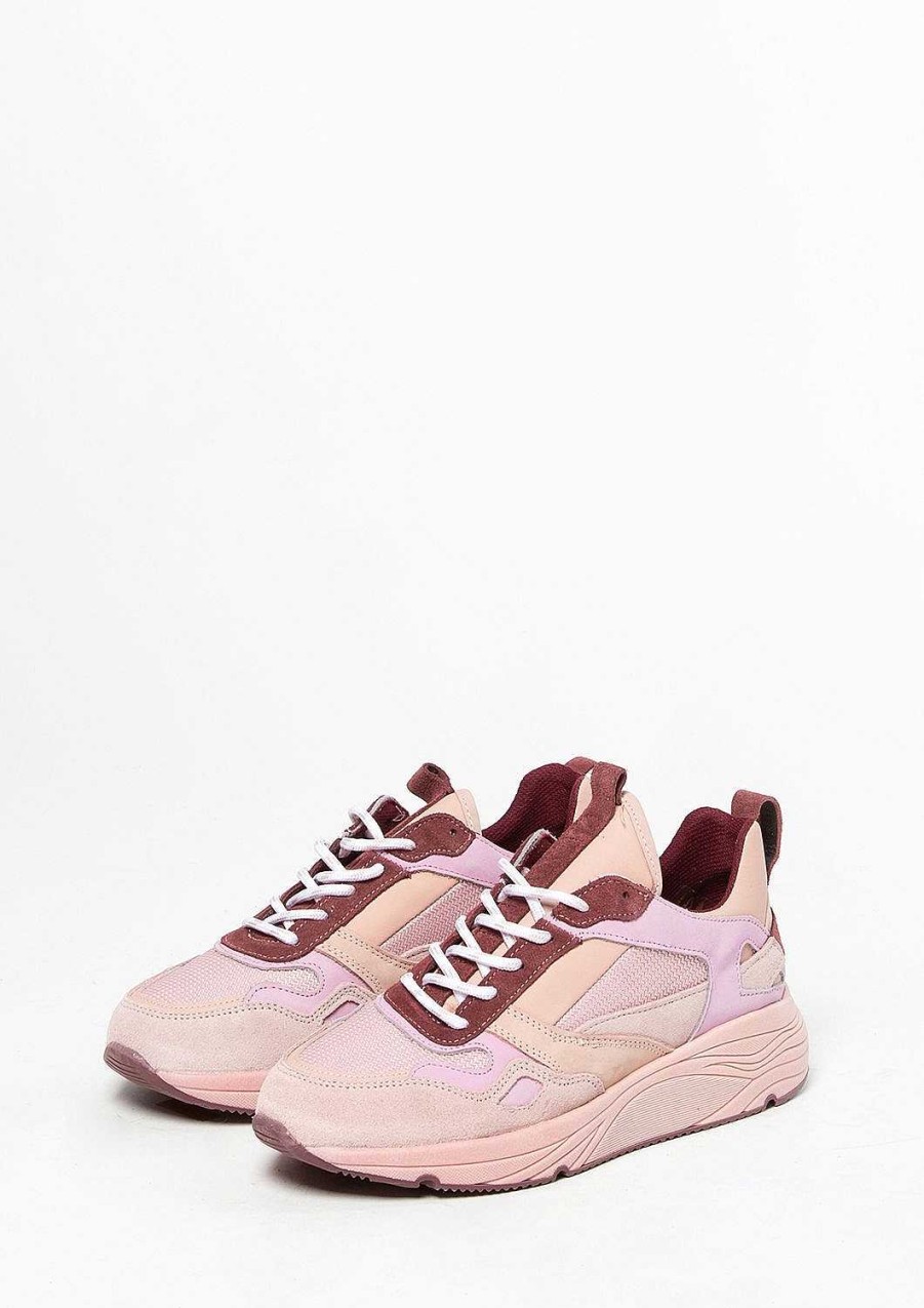 Sacha Suede Dad Shoes - Pink