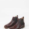 Sacha Leather Chelsea Boots - Brown