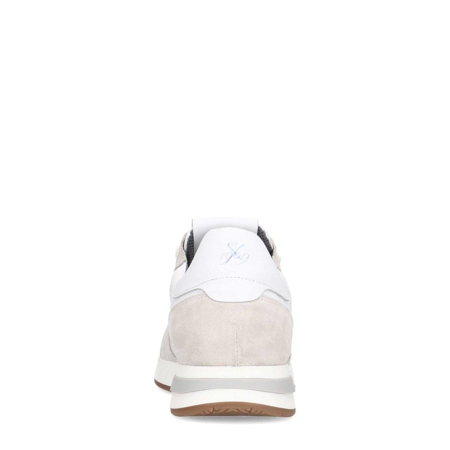 Sacha Suede Sneakers - White