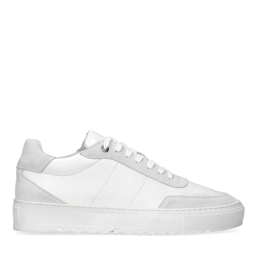 Sacha Sneakers With Suede Details - White