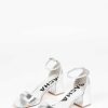 Sacha Heeled Sandals - Silver