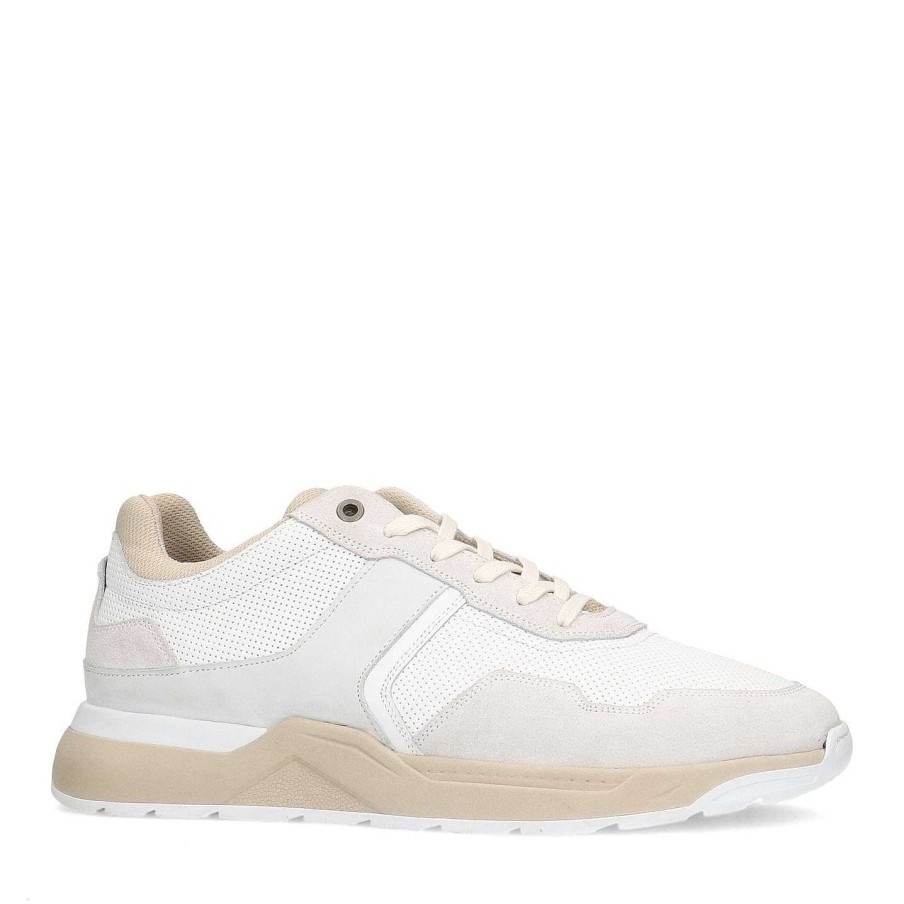 Sacha Leather Sneakers - White