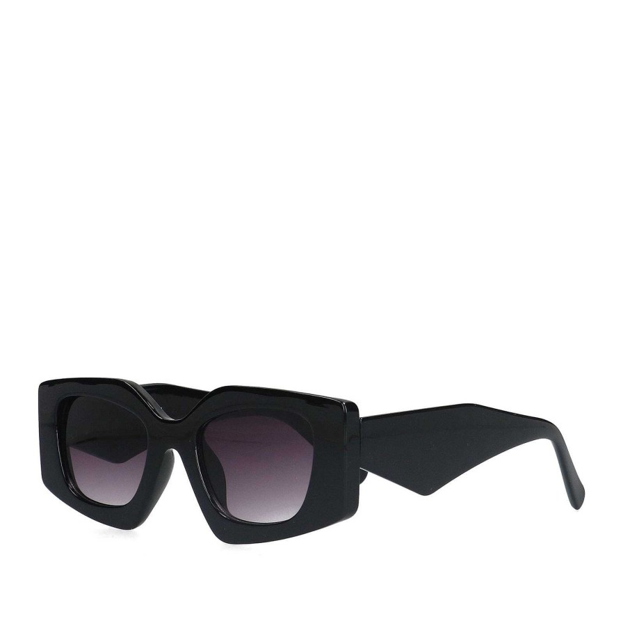 Sacha Retro Sunglasses - Black