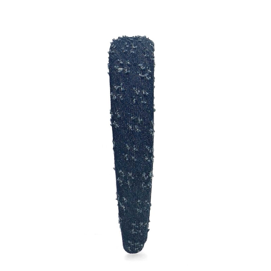 Sacha Denim Headband - Dark Blue