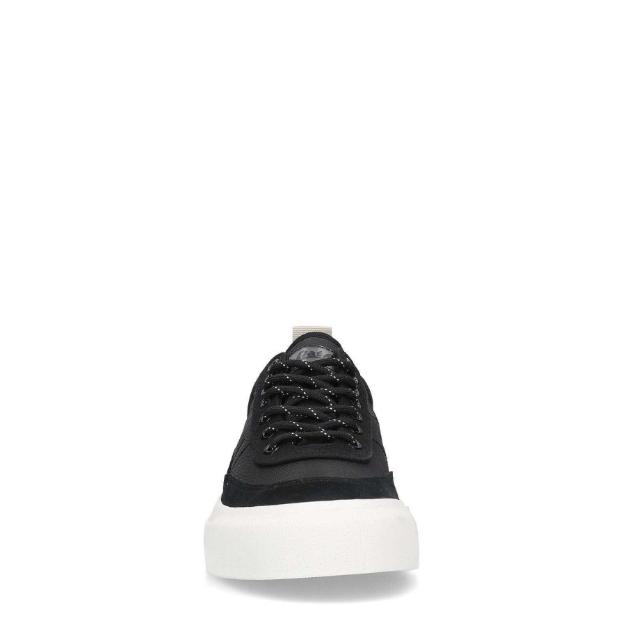 Sacha Goliath Sneakers In Nylon And Suede - Black