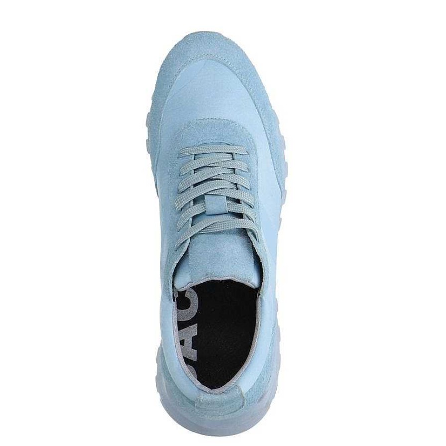 Sacha Suede Sneakers - Blue