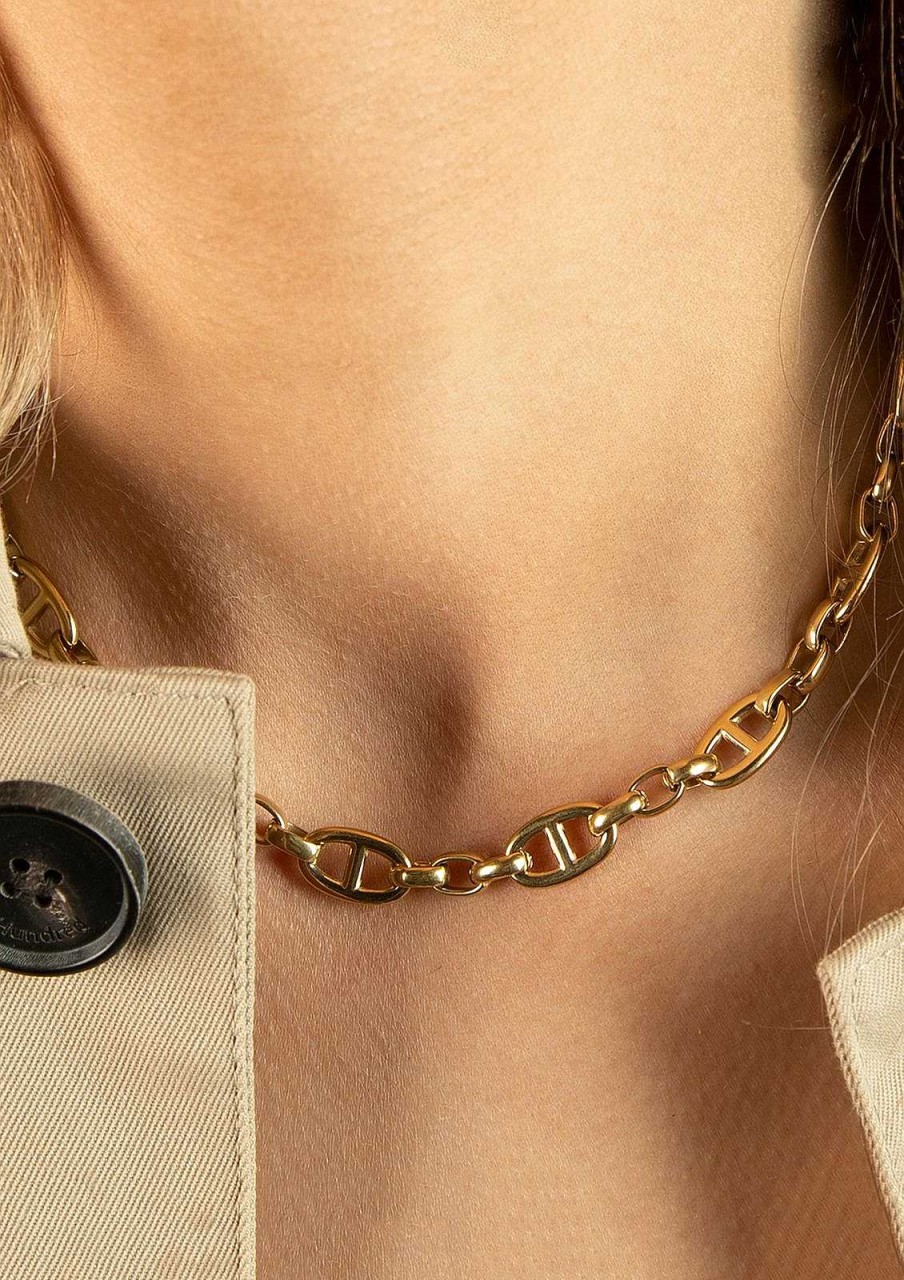 Sacha Link Necklace - Gold