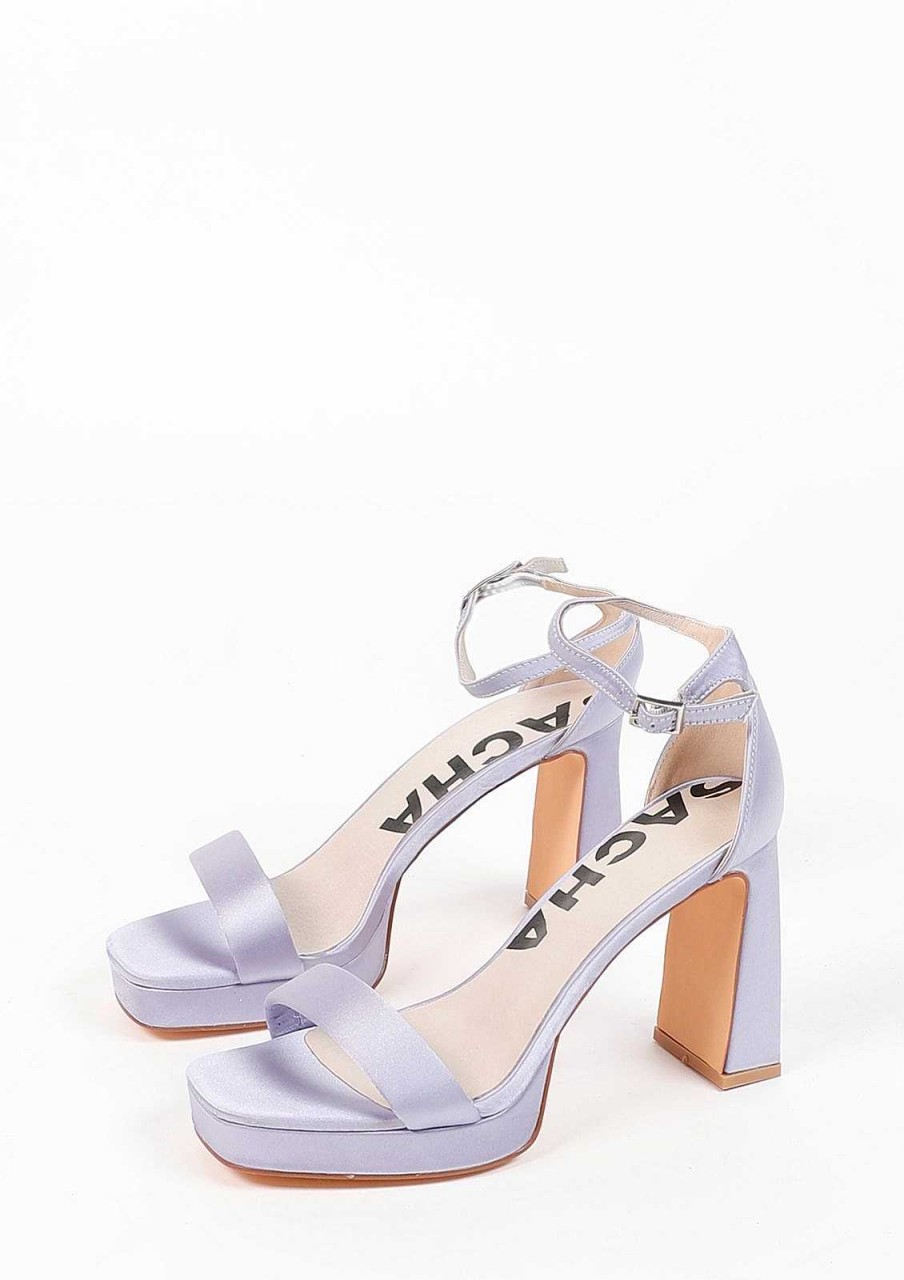 Sacha Plateau Sandals - Lilac