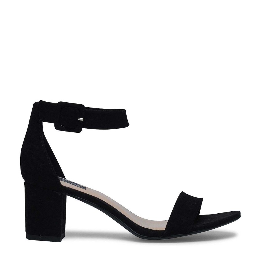 Sacha Heeled Sandals - Black