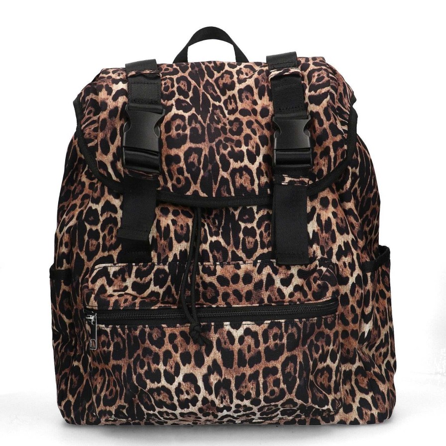 Sacha Backpack With Leopard Print