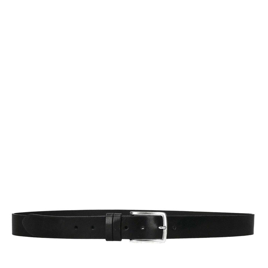 Sacha Leather Belt - Black