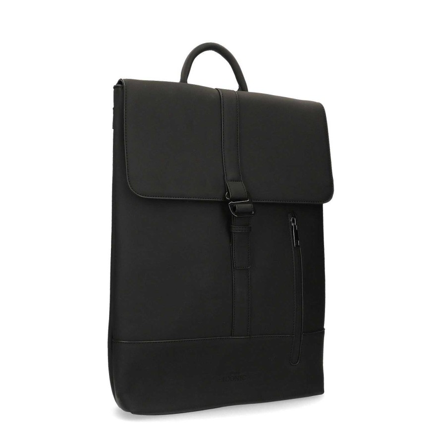 Sacha Backpack With Laptop Sleeve - Black