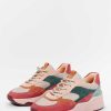 Sacha Multicolor Suede Sneakers - Pink