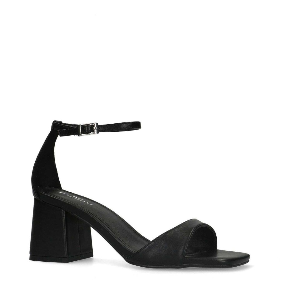 Sacha Heeled Sandals - Black