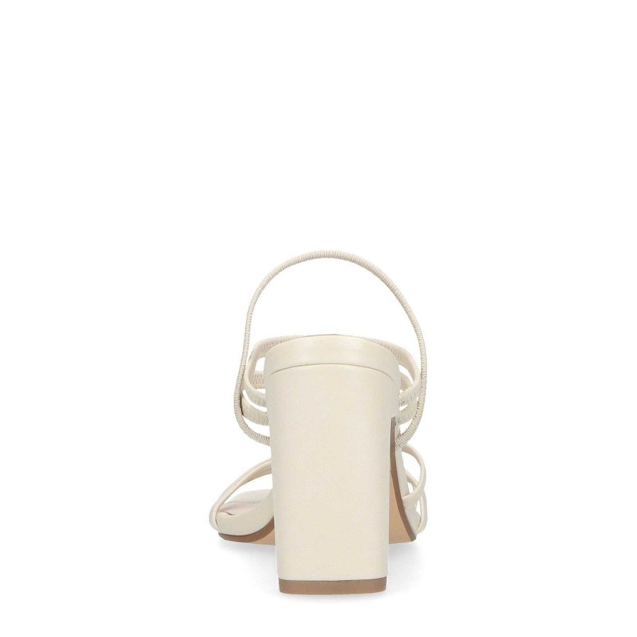 Sacha Heeled Sandals With Bands - Off-White