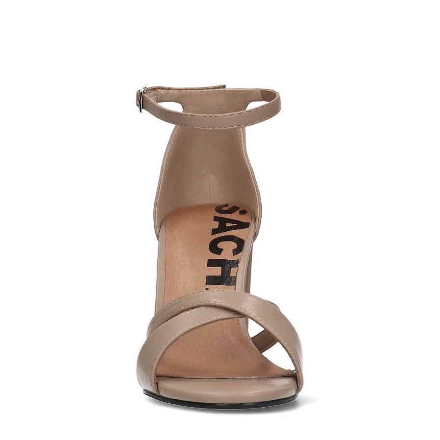 Sacha Heeled Sandals - Taupe