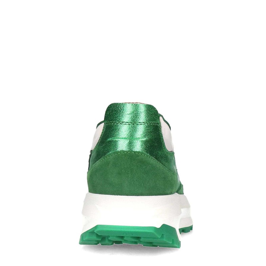 Sacha Sneakers With Metallic Details - Green