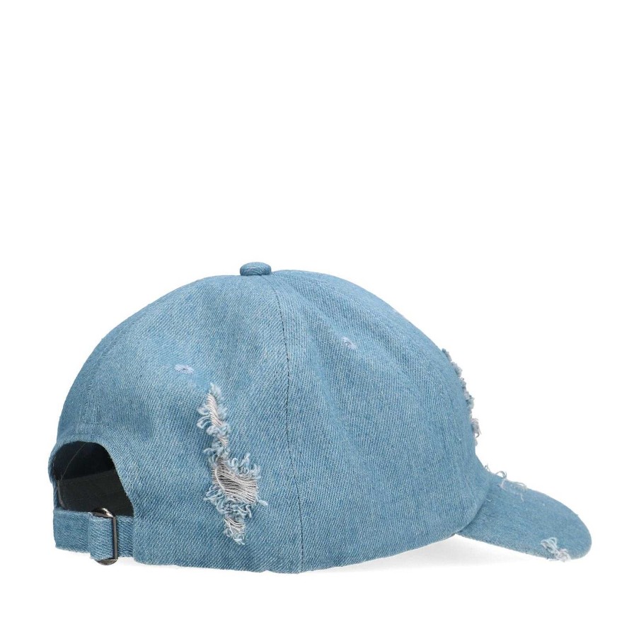 Sacha Denim Cap - Blue