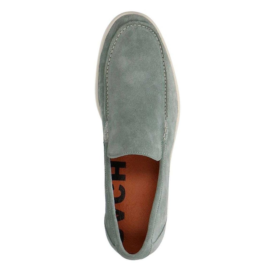 Sacha Suede Loafers - Green