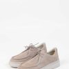 Sacha Suede Lace-Up Shoes - Beige