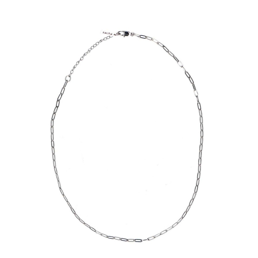 Sacha Link Necklace - Silver