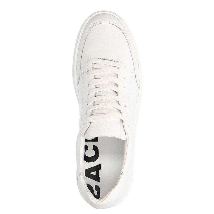 Sacha Leather Sneakers - White