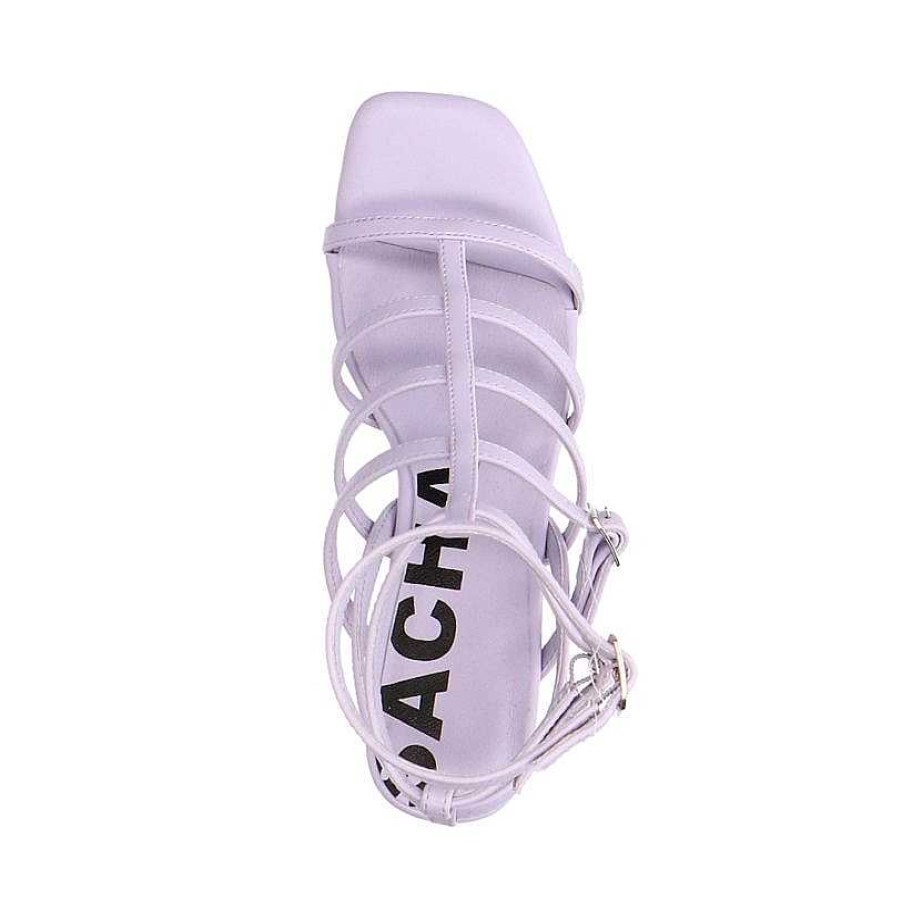 Sacha Heeled Sandals With Straps - Lilac