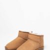 Sacha Low Suede Ankle Boots With Wool - Brown