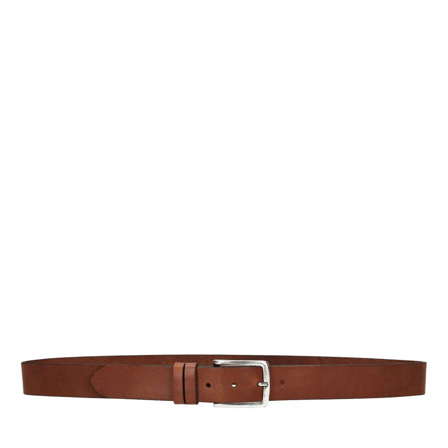 Sacha Leather Belt - Brown