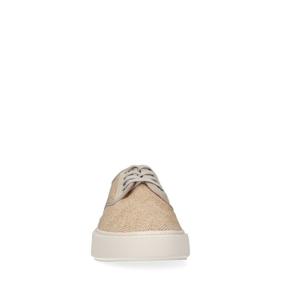 Sacha Canvas Sneakers - Taupe