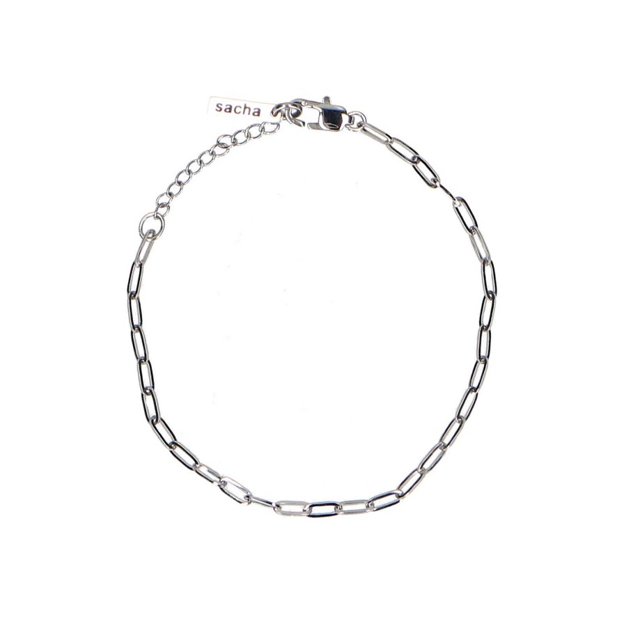 Sacha Link Bracelet - Silver