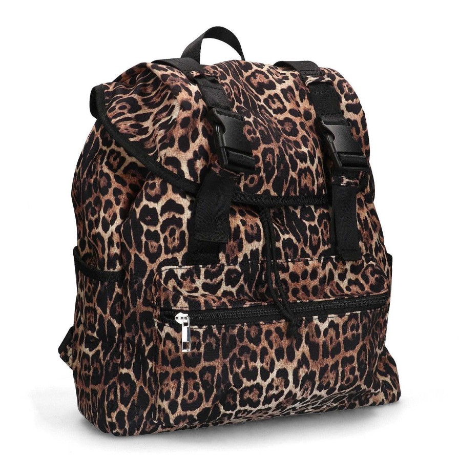 Sacha Backpack With Leopard Print