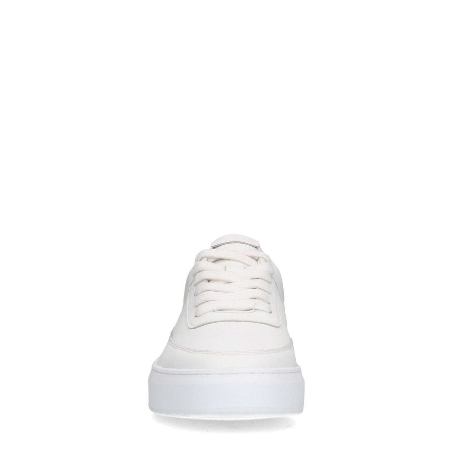 Sacha Leather Sneakers - White