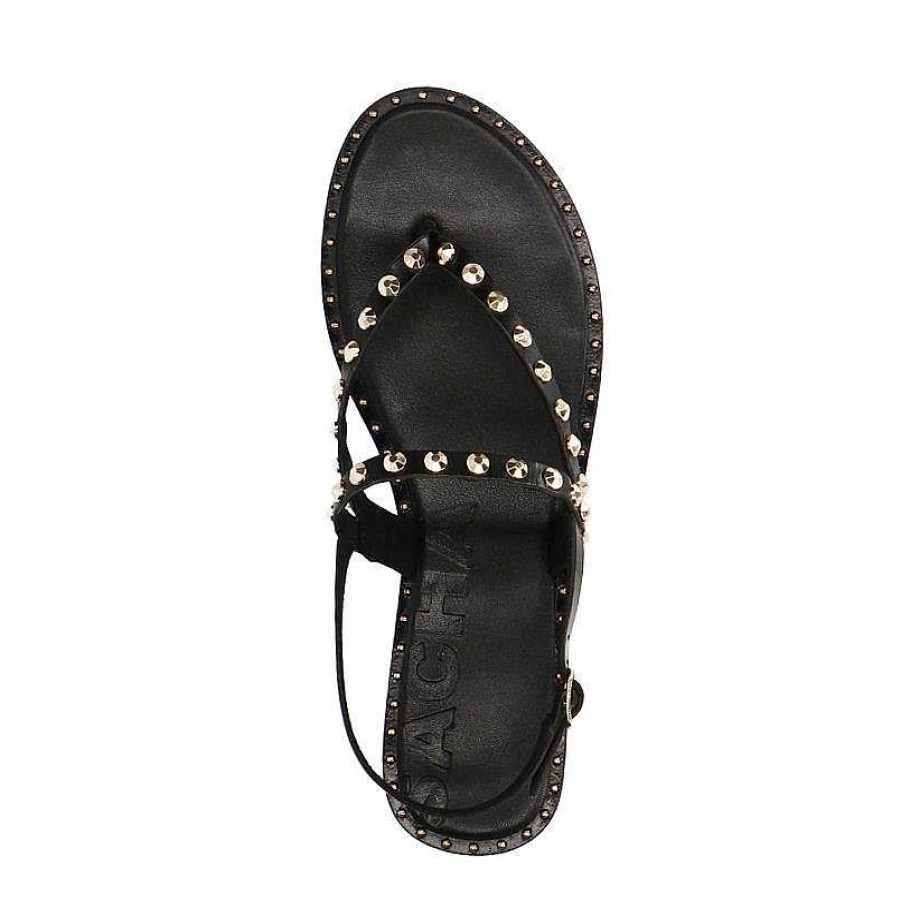 Sacha Sandals With Studs - Black