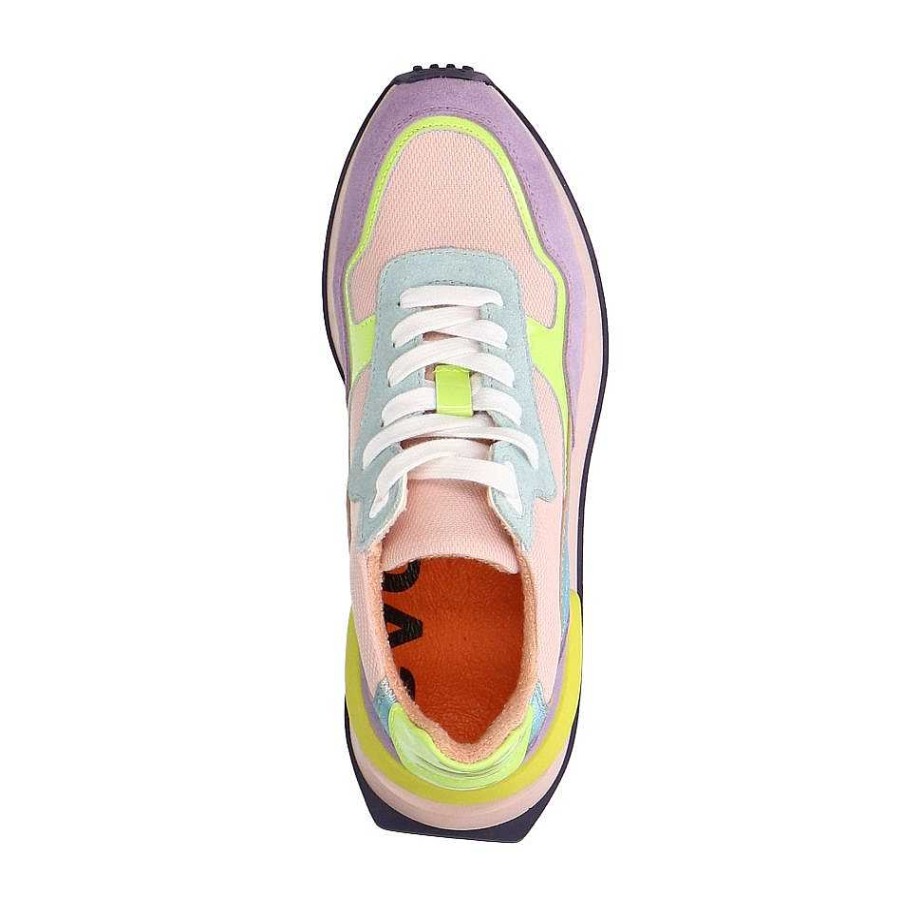 Sacha Suede Sneakers - Multicolor