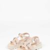 Sacha Leather Platform Sandals - Off White