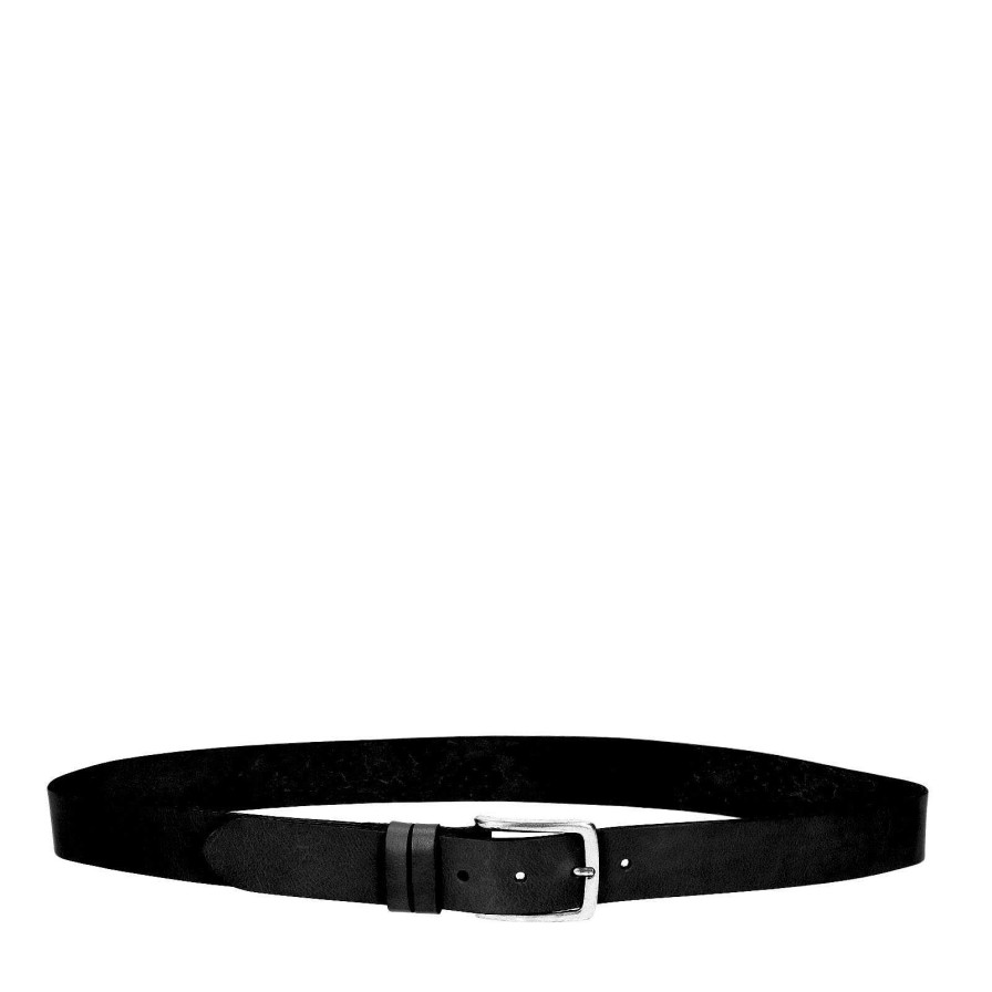 Sacha Leather Belt - Black