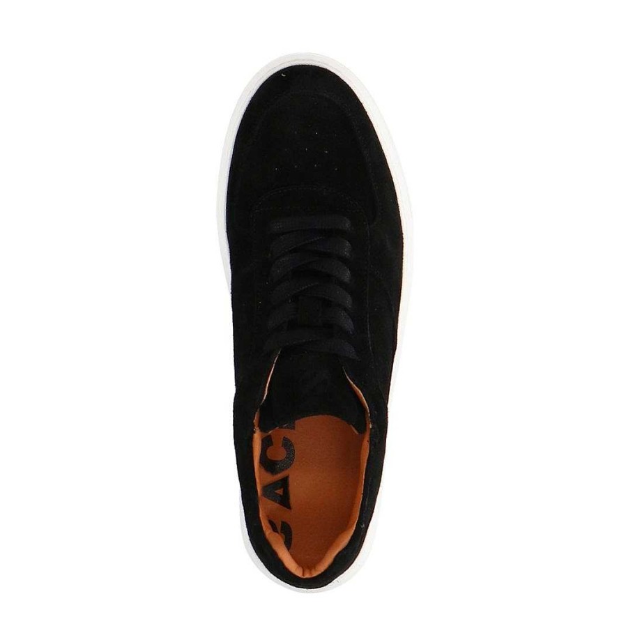 Sacha Suede Sneakers - Black