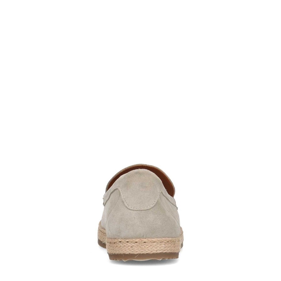 Sacha Suede Loafers - Beige