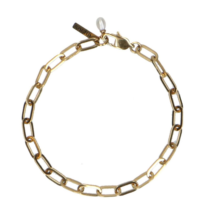 Sacha Stainless Steel Bracelet - Gold